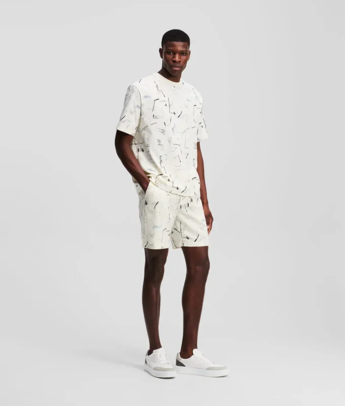 T-SHIRT MET ALL-OVER-PRINT