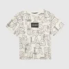 T-shirt met all-over print voor jongens
