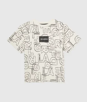 T-shirt met all-over print voor jongens