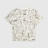 T-shirt met all-over print voor jongens