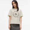 T-shirt met bandana-logo