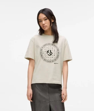 T-shirt met bandana-logo
