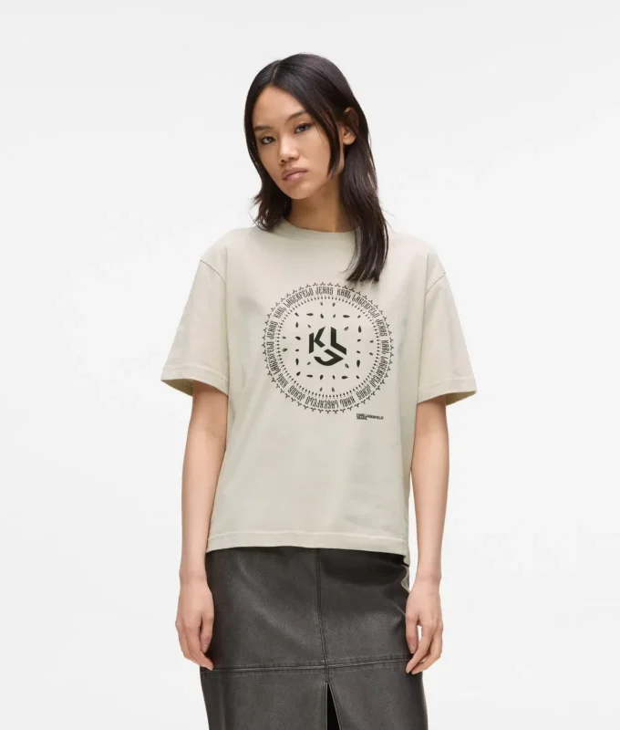T-shirt met bandana-logo