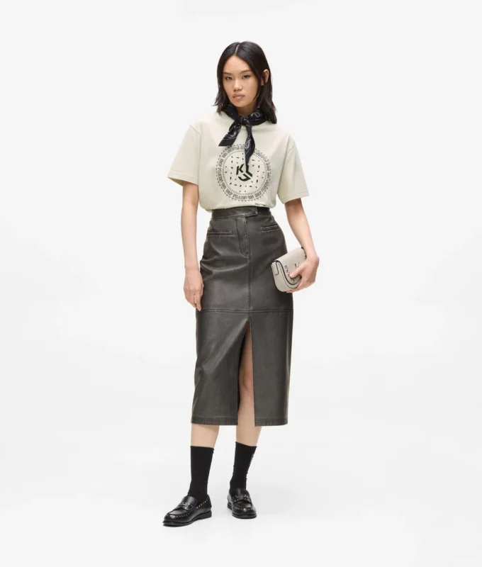 T-shirt met bandana-logo