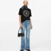 T-shirt met bandana-logo