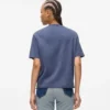 T-shirt met gewassen logo