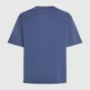 T-shirt met gewassen logo