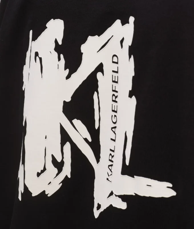 T-shirt met grafisch monogram