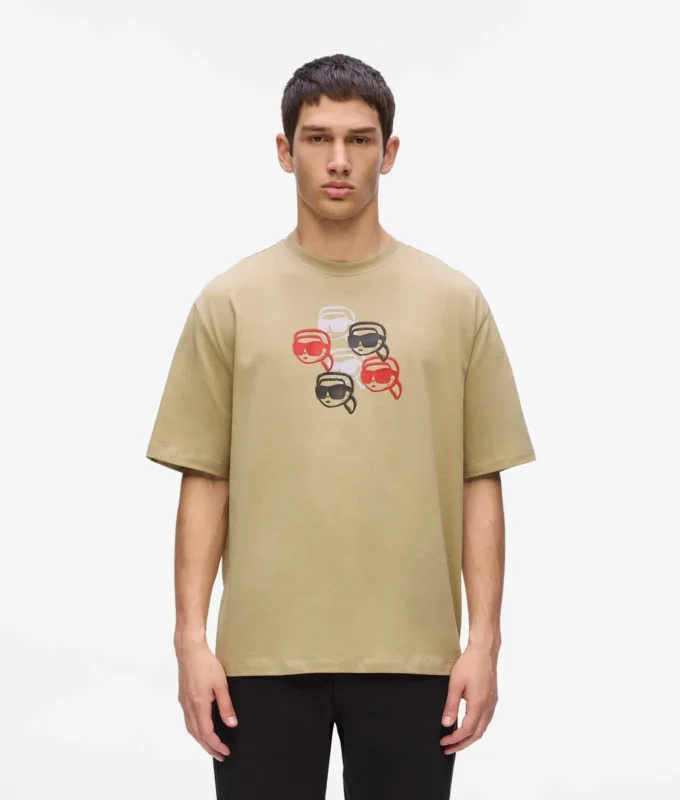 T-shirt met Ikon-print