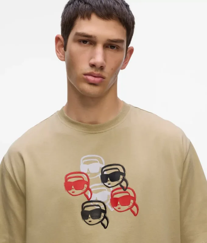T-shirt met Ikon-print