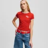 T-SHIRT MET KAPMOUWEN
