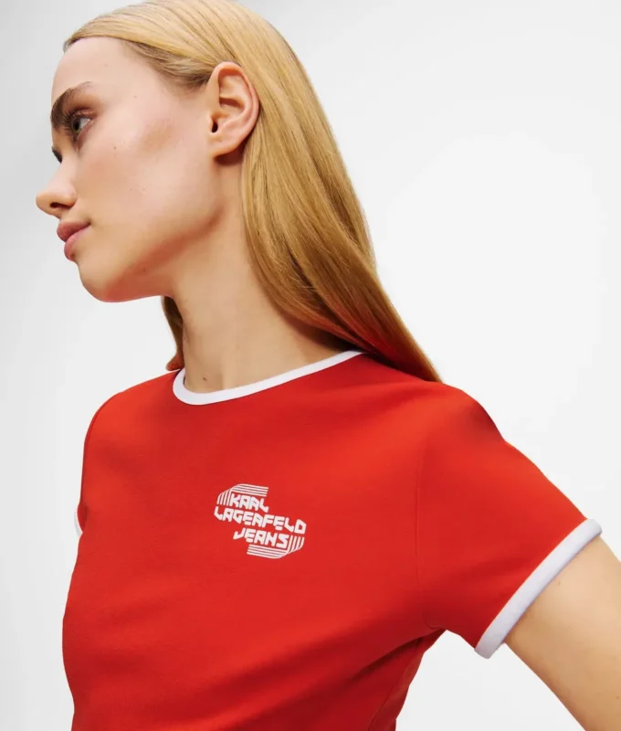 T-SHIRT MET KAPMOUWEN
