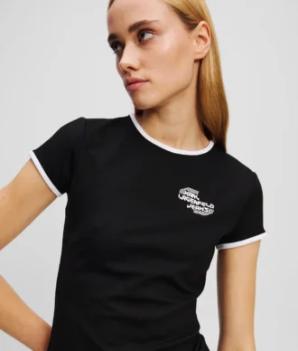 T-SHIRT MET KAPMOUWEN