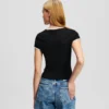T-SHIRT MET KAPMOUWEN