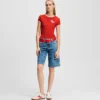 T-SHIRT MET KAPMOUWEN