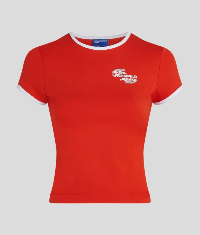 T-SHIRT MET KAPMOUWEN