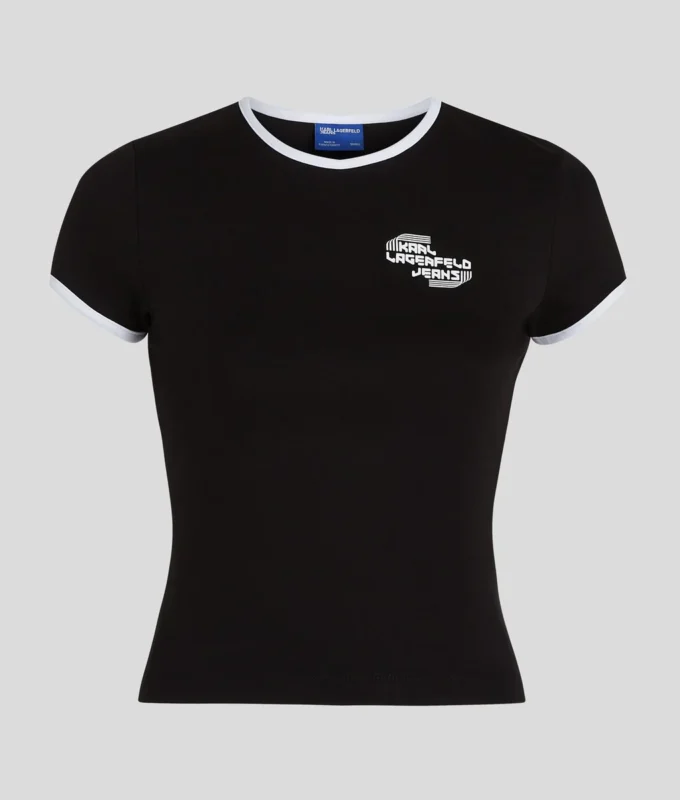 T-SHIRT MET KAPMOUWEN