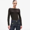 T-shirt met lange mouwen