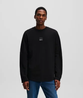 T-SHIRT MET LANGE MOUWEN