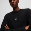 T-SHIRT MET LANGE MOUWEN