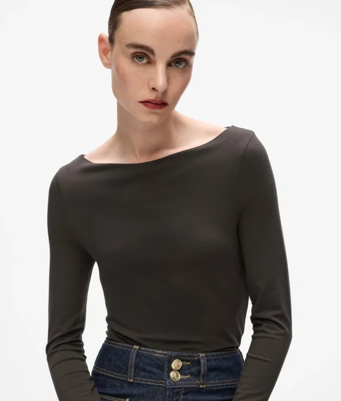 T-shirt met lange mouwen