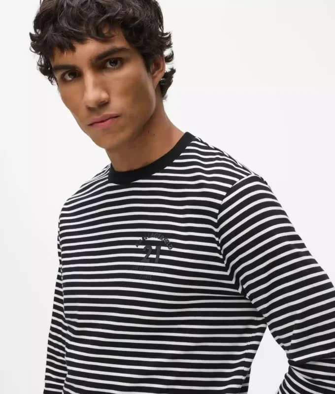 T-shirt met lange mouwen
