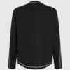 T-shirt met lange mouwen en contrasterende stiksels