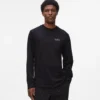 T-shirt met lange mouwen en logopatch