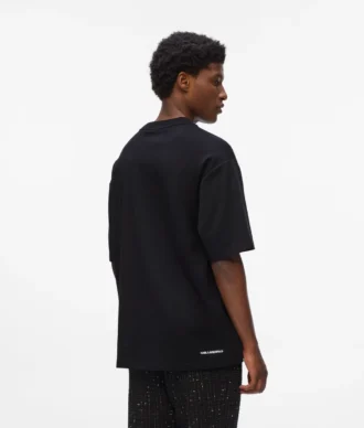 T-shirt met logopatch