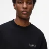 T-shirt met logopatch