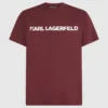 T-shirt met metallic logo