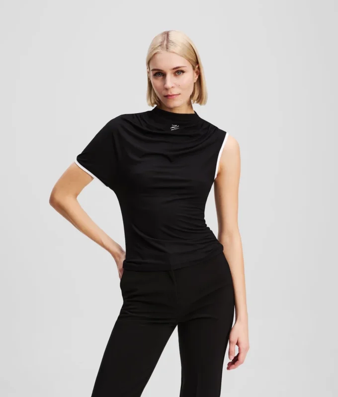 T-SHIRT MET ÉÉN MOUW