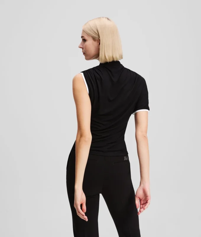 T-SHIRT MET ÉÉN MOUW