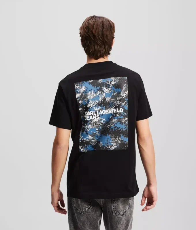 T-SHIRT MET PRINT