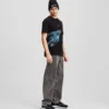 T-SHIRT MET PRINT
