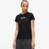 T-shirt met reflecterend logo