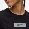 T-shirt met reflecterend logo
