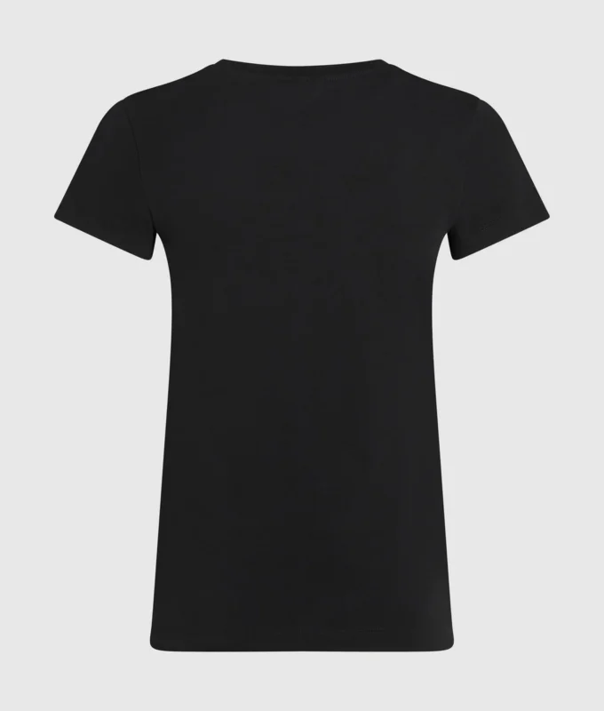 T-shirt met reflecterend logo