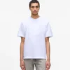 T-shirt met reliëfmonogram