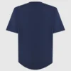 T-shirt met reliëfmonogram