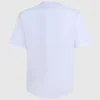 T-shirt met reliëfmonogram