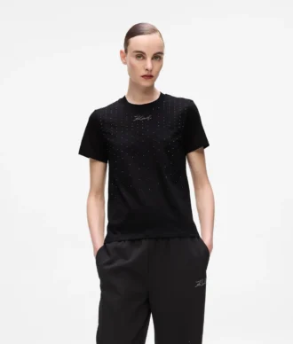 T-shirt met strass