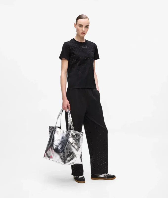 T-shirt met strass