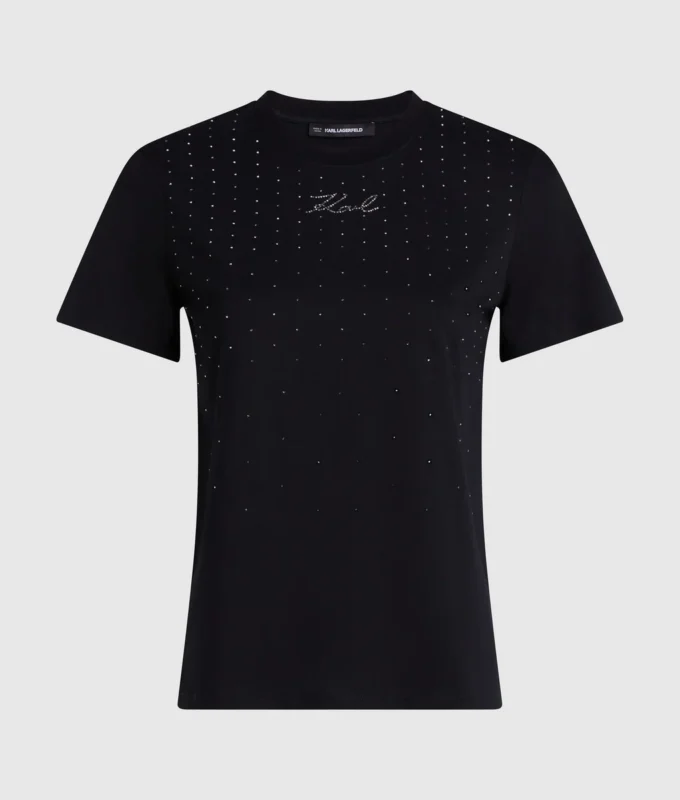 T-shirt met strass