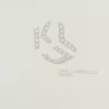 T-shirt met studs en monogram
