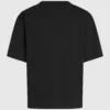 T-shirt met V-hals en kenmerkende zoom