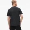 T-shirt met verticaal logo
