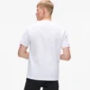 T-shirt met verticaal logo