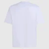 T-shirt met verticaal logo
