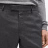 Tailored broek met rechte pijpen